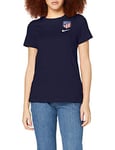 Nike ATM W NK Tee Evergreen Crest T-Shirt Femme, Obsidian, FR : XS (Taille Fabricant : XS)