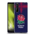 Head Case Designs Officially Licensed England Rugby Union Alternate Kit 2016/17 The Rose Soft Gel Case Compatible With Sony Xperia 1 II 5G