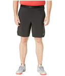 Nike Men M Nk Flx Short Vent Max 2.0 Sport Shorts - Black/Mtlc Hematite, x-Large-T