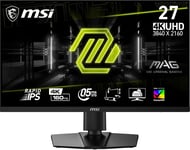 Mag 323Upf-Moniteur Gaming 32''Uhd- Dalle Ips 3840 X 2160,160 Hz / 1Ms,Freesync Premium Pro,Pied Réglable/Vesa-Displayport 1.4A,Hdmi 2.1 & Usb Type C