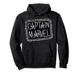 Marvel Captain Marvel Bold Tie Dye Movie Logo Sweat à Capuche