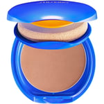 Shiseido Expert Sun Protector UV Protective Compact Foundation SPF30 waterproof compact foundation refillable shade Dark Brown 12 g