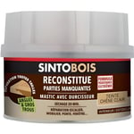 Sintobois mastic à bois avec durcisseur ls boîte 170 ml / 190 g chêne clair