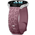 Bracelet Silicone pour Garmin Venu 3/Venu 2, 22mm Sport Leopard Bracelets de Remplacement pour Garmin Vivoactive 4/Forerunner 255/265 Music/First Avenger/Darth Vader