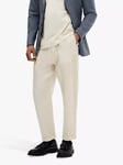 SELECTED HOMME Relaxed Chino Trousers, Oatmeal