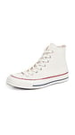 Converse Men's Taylor Chuck 70 Hi Sneaker, White, 10 UK