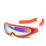 YFCTLM Swimming goggles Children Swimming Goggles Anti Fog Waterproof Kids Cool Arena Swim Eyewear Boy Girl Professional Swimming Glasses (Color : Red and White)