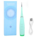 (Green)Electric Dental Calculus Remover Plaque Tartar Cleaner Teeth Clean