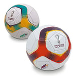 MONDO Toys Taille 5 Ballon de Football Cousu FIFA 2022 – AL ZUBARAH – Produit Officiel 300 g – 2 Couleurs Assorties – 13442, Coloris Assortis