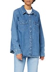 Levi's Women's Plus Size Essential Western Shirt, Going Steady, XL