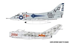 Airfix A50185 - 1/72 Mig 17F Fresco Douglas A-4B Skyhawk Dogfight Double