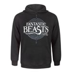 Fantastic Beasts And Where To Find Them Mens Logo Hoodie - L