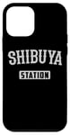 Coque pour iPhone 12 mini Shibuya Gare de Tokyo Souvenir du Japon