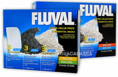 Fluval External Filter Media Kit 105/106 205/206 305/306 405/406 Carbon Ammonia