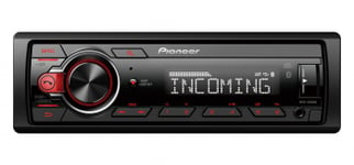 Pioneer MVH-330DAB 1-DIN Bluetooth Autosoitin