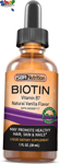 SBR  Nutrition  Biotin  Liquid  Drops ,  5000Mcg  per  Serving ( 60 )  1 . 0Fl .