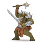 Papo- Ork géant au Sabre Figurine, 38996, Multicolore, 11.6 x 9.1 x 12.6 cm