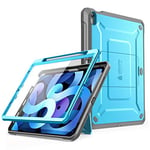 SUPCASE Unicorn Beetle Pro Series Étui Robuste avec béquille pour iPad Air 4 (2020)/5 (2022), Bleu