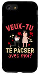 Coque pour iPhone SE (2020) / 7 / 8 Veux Tu Te Pacser Avec Moi Demande Pacs Originale Pacsé Lgbt