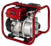 Einhell Pompe d’évacuation thermique GC-PW 46 (4.6 kW, moteur 4 temps, maximum de 23 000 litres par heure, réservoir de 3.6 litres, vendue avec adaptateurs raccord pour tuyau/raccord fileté AG)