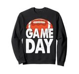 Game Day Football Season Funny Men Women Team Sports Vintage Sweatshirt