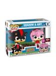 Funko! - POP 2PK Excl Sonic Shadow & Amy Rose - Figuuri