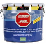 Arcane Industries - tanchéité Terrasse : Peinture Sol Extérieur arcaterrasse Produit Imperméable - 10 l Vert Provence