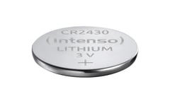 Intenso 7502442, Engångsbatteri, Cr2430, Lithium-Manganese Dioxide (Limno2), 3 V, 2 Styck, 290 Mah