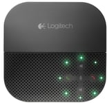 Logitech P710e haut-parleur Téléphone portable USB/Bluetooth Noir