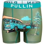 Boxers Pullin  Boxer Long Homme Microfibre CANO Kaki