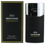 Mustang Performance by Ford for Men EDT Cologne Spray 3.4 oz. New in Box