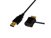 Logilink Ch0081, Hdmi Typ A (Standard), Hdmi + Usb, Hane, Hona, Rakt