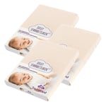 Träumeland Överdragslakan jersey beige 40 x 90 cm 3-pack