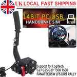 Hand Brake For Racing Game G920 FANATECOSW DIRT RALLY 14Bit PC USB Handbrake UK