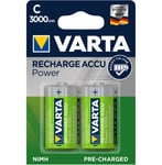 VARTA Laddbart C 3000mAh 1,2v. NiMh 2st