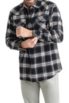 Legendary Whitetails Chemise western à manches longues en flanelle pour homme - Décontractée - Avec fermeture à l'avant - Coupe droite - Avec bordure en velours côtelé, Homme, 6577 OWPL SML, Outlaw Plaid, S