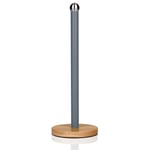 🔥 Swan Nordic Scandi Towel Pole with Bamboo Weighted Base SWKA17511GRYN (Grey)