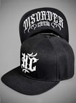 Hyraw Disorder Snapback Cap - Svart