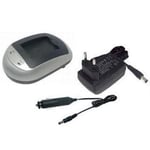 PowerSmart ® Chargeur AC DC pour CANON Digital IXUS 800 IS Digital IXUS 850 IS Digital IXUS 860 IS Digital IXUS 870 IS