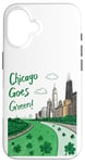 Coque pour iPhone 16 Chicago's St. Paddy's Day Chicago - Shamrock Chicago River