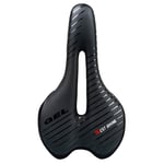 Housse Selle Velo Selle de Velo Gel Housse de siège pour vélo Vélo Housse de siège rembourré Sièges de vélo Gel Couverture de siège de vélo Black Red,1