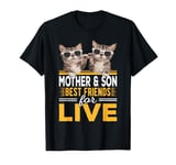 Mother And Son Best Friends For Life Fist Bump Matching T-Shirt