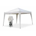 Tonnelle pliante 3x3 m - Tecto Sable - Tente de jardin pop up. pergola pliable. barnum. chapiteau.