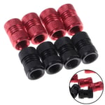 4pcs Car Auto Tyre Rim Valve Wheel Stem Air Port Dust Caps Cover Red