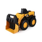 CatToysOfficial CAT 16" Steel Wheel Loader Construction Toys, Built to Last and Ideal for Boys Ages 3+ Outdoors Gifts & Toys Action Vehicles For Kids, Yellow