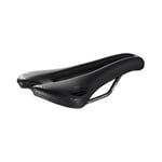 Selle San Marco Aspide Short Comfort Dynamic Saddle: Black/Black Narrow (S3)