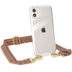 Easy case for Apple iPhone 11 silicone case with shoulder strap for hanging