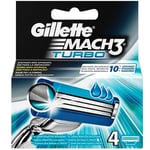 Gillette Mach3 Turbo - 4 rakblad