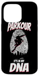 iPhone 14 Pro Max Parkour Free Running Traceur Dna Fingerprint Vintage Parkour Case