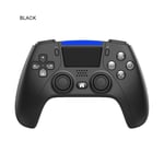 Le Noir Manette De Jeu Sans Fil Pour La Console Ps4, Avec Double Vibration, Contrôleur Pour Téléphone Pc / Android